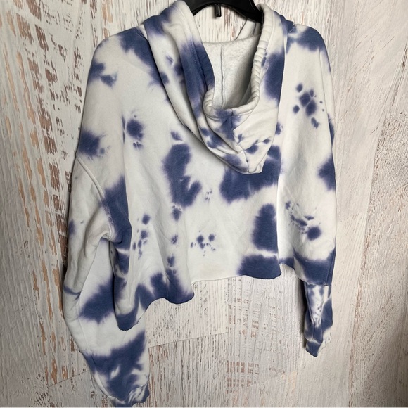 Wild Fable Tie-Dye Hoodie - Navy and White - Picture 3 of 4